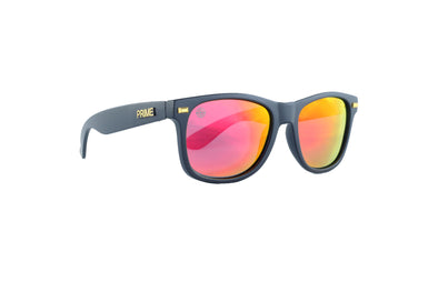 Black / Red Blaze Polarized