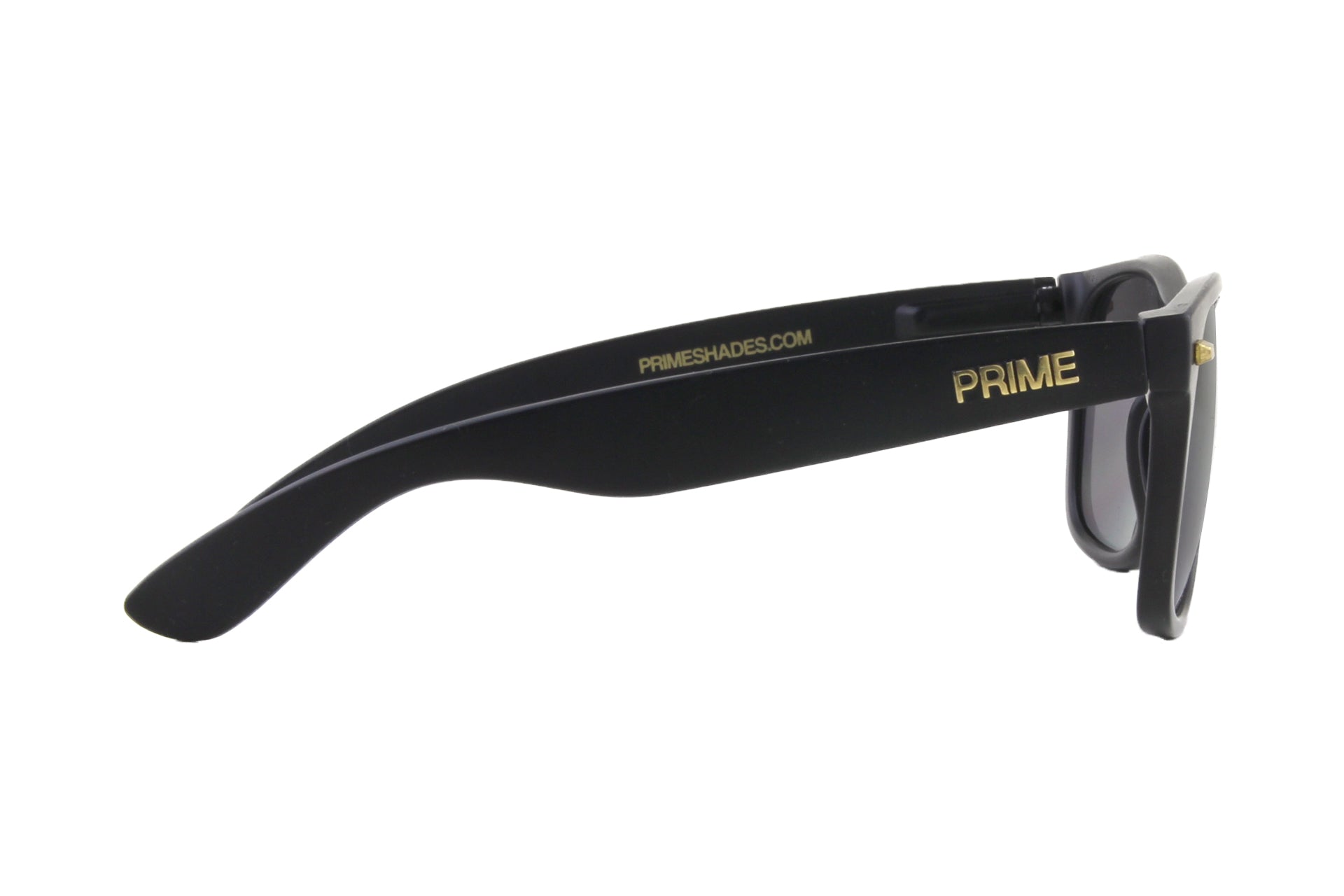 Blaine Polarized Mod Black Plastic Full Frame Sunglasses Men - EyeNeeds